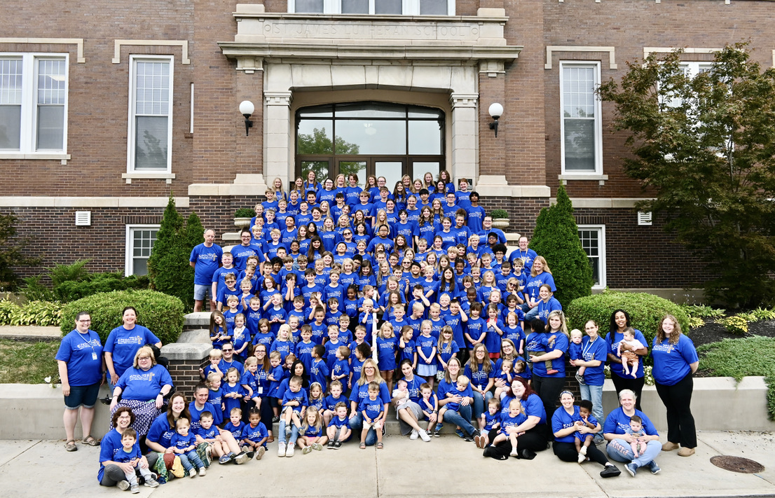 Students at St. James Lutheran School