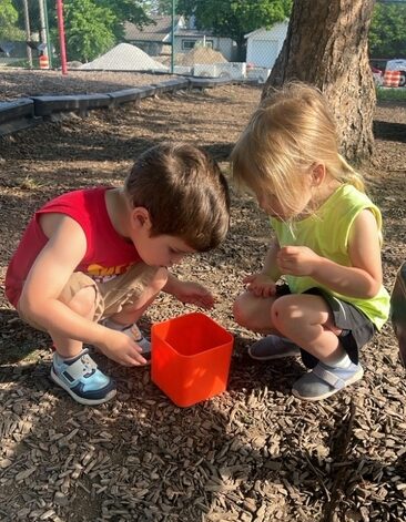 Children learning together